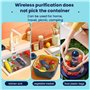 Nettoyer de Fruits 3000mAh Capsule Forme Fruits et Veg Nettoyant Portable Renque Mondure USB Banane imperméable Rechargeable pou