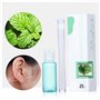 Nettoyant des trous d'oreille, solution de nettoyant de piercing 25 ml et 70 trous d'oreille Ligne nettoyage Floss Set After2