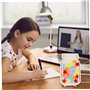 Jar de récompense magnétique, pot de récompense en classe en bois avec stand, système d'étoiles coloré, pots gestion du comporte
