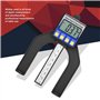 Candeon Jauge de profondeur numérique - Règle de mesure de profondeur de scie à table 0-80 mm