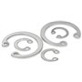 KYUEPONG Circlip Interne,Circlip, Anneau élastique de retenue Interne en Acier Inoxydable 304 de Type C for Trou de Serrage M8, 