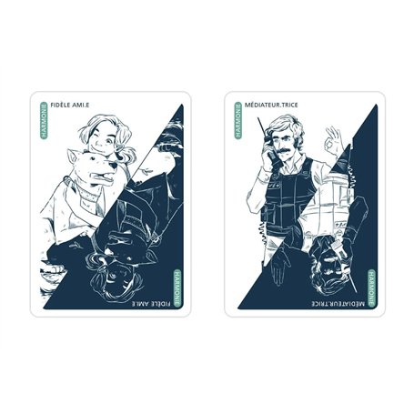 Lot de 20 marque page magnétiques