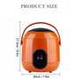QDCFY Mini Cuiseurs à Riz électrique Rice Cooker Slow Cooker avec Insert pour Cuiseur à Vapeur