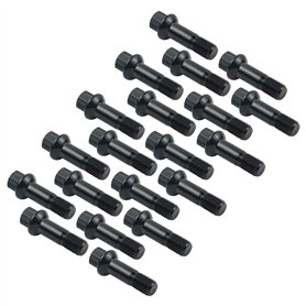 Bisenya 20x Boulons de Roue Remplacement pour Classe GL GLE S M R W164 W221 W166 C216 X166 ML350 GL400 GLK300 M14x1.5mm 00099076
