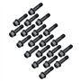 Bisenya 20x Boulons de Roue Remplacement pour Classe GL GLE S M R W164 W221 W166 C216 X166 ML350 GL400 GLK300 M14x1.5mm 00099076