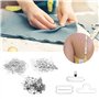 attache crochet à clip Boucle à glissière en forme de 8 pour sac à dos pour sangles de poitrine pour co