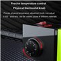 DSYYNAY Soudeuse par fusion de tuyaux 2800 W, outil de chauffage de tuyaux en plastique de 0-300 ℃, avec 9 têtes (20-25-32-40-50