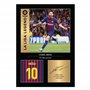 Icons Wall Art Photo imprimée de Lionel Messi Barcelona Legends - Format A4 - Cadeau pour les fans du Barca - Reproduction numér