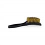 EMAX Brosse à chaussures Pro Bowl Shoe Brush - Accessoires de bowling - Longue surface - Meilleure course de bowling - Noir