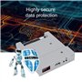 Ibiza light - Pack 2 Projecteurs Par THINPAR-14x6W-RGBW DMX Télécommande LED Extra-plats Soirée Dj Fête Bar Club Discothèque Amb