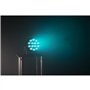 Ibiza light - Pack 2 Projecteurs Par THINPAR-14x6W-RGBW DMX Télécommande LED Extra-plats Soirée Dj Fête Bar Club Discothèque Amb
