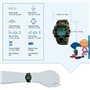 BHGWR Enfants Montre Bracelet numériques Militaire de Sports de garçons avec l'alarme/minuterie, étanche à 5 Barres pour Enfants