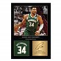 Icons Wall Art Photo imprimée A4 de Giannis Antetokounmpo - Cadeau pour les fans de basket-ball - Reproduction numérique - Sans