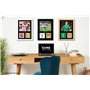Icons Wall Art Photo imprimée de Steph Curry - Format A4 - Cadeau pour les fans de basket-ball - Reproduction numérique - Sans c