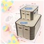 Boîte à souvenirs bébé personnalisée avec nom | Joie de cadeau personnalisée pour naissance ou baptême | Caisse en bois avec gra