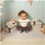 Boîte à souvenirs bébé personnalisée avec nom | Joie de cadeau personnalisée pour naissance ou baptême | Caisse en bois avec gra
