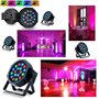 Mooving Light & Sound - Pack Lumière Pied réglable ML-SUPPORT-DJLIGHT - 5 jeux de lumières - Fête maison anniversaire