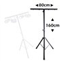 Mooving Light & Sound - Pack Lumière Pied réglable ML-SUPPORT-DJLIGHT - 5 jeux de lumières - Fête maison anniversaire