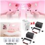 Party Light & Sound - Pack HiFi Magasin Restauration Ampli PLS1250USB-RC Fonction Tuner USB Bluetooth - Télécommande - 4 Enceint