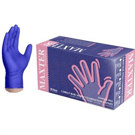 Maxter Boîte de 100 gants jetables en nitrile