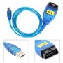 Ligne de Test d'adaptateur de câble de Diagnostic d'interface USB OBD, câble K + avec Pilote de CD pour K + K + Can avec Interru