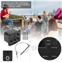Ukulélé 3 Bandes EQ amplificateur égaliseur préampli Micro avec écran LCD Récupérer