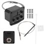 Ukulélé 3 Bandes EQ amplificateur égaliseur préampli Micro avec écran LCD Récupérer