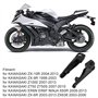 1 paire de repose-pieds avant de moto pour ZX-6R ZX-7R ZX-9R ZX-10R ER6N ER6F NINJA 650R Z1000 Z750 Z750S