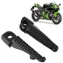Repose-pieds de moto, 1 paire de repose-pieds avant de moto pour ZX-6R ZX-7R ZX-9R ZX-10R ER6N ER6F NINJA 650R Z1000 Z750 Z750S