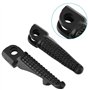 Repose-pieds de moto, 1 paire de repose-pieds avant de moto pour ZX-6R ZX-7R ZX-9R ZX-10R ER6N ER6F NINJA 650R Z1000 Z750 Z750S