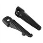 Repose-pieds de moto, 1 paire de repose-pieds avant de moto pour ZX-6R ZX-7R ZX-9R ZX-10R ER6N ER6F NINJA 650R Z1000 Z750 Z750S