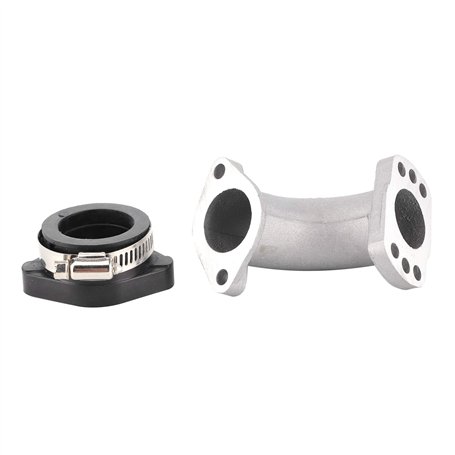 Tuyau de Tube d'admission de collecteur en caoutchouc de carburateur pour Mikuni VM22 VM24 OKO KOSO PE24 PE26 PE28 Collecteur D'