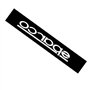 51.2 * 8.3 pouces voiture avant arrière fenêtre pare-brise autocollant couverture style décor