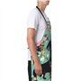 HTTUP Tablier de cuisine imperméable avec poches pour cuisine et pâtisserie Motif teckel 71 x 83 cm Noir Taille unique, Noir/bla