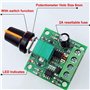 CABLEPELADO Adaptateur régulateur de vitesse du moteur CC | Régulateur de tension | Variateur pour moteur | Supporte une intensi