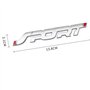 OTTSAN Auto Emblème Logo pour VW Tacqua Taigo Taigun Talagon Taos Caddy, Voiture Insigne Autocollant Avant Grille Capot Arrière 
