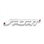 OTTSAN Auto Emblème Logo pour VW Tacqua Taigo Taigun Talagon Taos Caddy, Voiture Insigne Autocollant Avant Grille Capot Arrière 