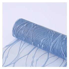 GUYTRM 5 Yards DIY Bouquet De Fleurs Papier D'emballage Point De Neige Jacquard Gaze Dentelle Maille Fil Tissu Boîte Cadeau Papi