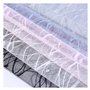 GUYTRM 5 Yards DIY Bouquet De Fleurs Papier D'emballage Point De Neige Jacquard Gaze Dentelle Maille Fil Tissu Boîte Cadeau Papi
