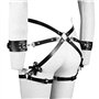 AJOHBM séxy shóp Jarretière en cuir Sess Ceinture Sēxtysē Yoga réglable