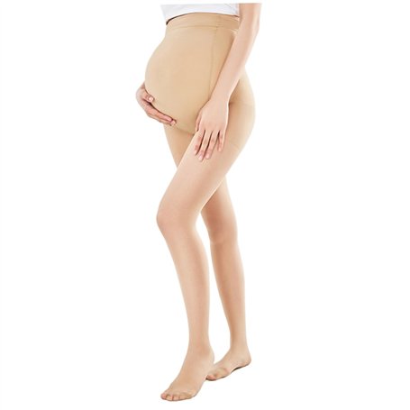 Joygoodta Pantyhose de maternité Soutien du Ventre ajusté Mince Collants de maternité Ergonomique avec Une Taille de Sandale de