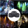 NIDONE 4 cm Tambour cymbal plaques de Feutre de cymbale Tampons de Remplacement de Support Gris 10 pcs/Set