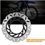 Disque de Frein de Moto de 240mm, Plaque de Rotor de Frein à Disque Arrière Ronde d'Épaisseur Adaptée pour NSS250 CB-1 CB400F CB