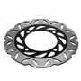 Disque de Frein de Moto de 240mm, Plaque de Rotor de Frein à Disque Arrière Ronde d'Épaisseur Adaptée pour NSS250 CB-1 CB400F CB