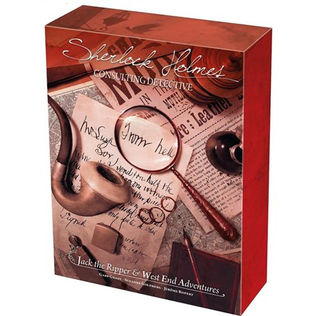 Asmodee Editions Sherlock Holmes Consulting Detective : Jack The Ripper et de West End Aventures - Version Anglaise