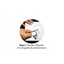 Micro Application Étiquettes Autocollantes Imprimable pour CD - Pochette 100 Étiquettes, Papier Autocollant Opaques pour Personn