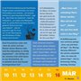 Calendrier mural humoristique 2025 avec 53 pages de blagues et de dictons pour les toilettes. Calendrier amusant à suspendre et 