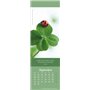 Jours pleins de bonheur Marque-page & calendrier 2025 : petit cadeau avec photos et dictons inspirants et sagesses de vie.Calend