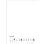 Calendrier de bricolage blanc A4 2025 de qualité supérieure : personnalisez votre calendrier mural 2025 selon vos envies : calen