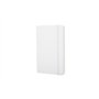 Moleskine - Carnet de Notes Classique Papier Quadrillé - Journal Couverture Rigide et Fermeture par Elastique - Couleur Blanche 